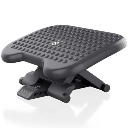 AISENS - REPOSAPIES INCLINABLE Y ALTURA AJUSTABLE, NEGRO AISENS - REPOSAPIES INCLINABLE Y ALTURA AJUSTABLE, NEGRO